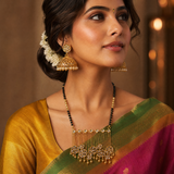 Shahi 22KT Gold Kundan Mangalsutra