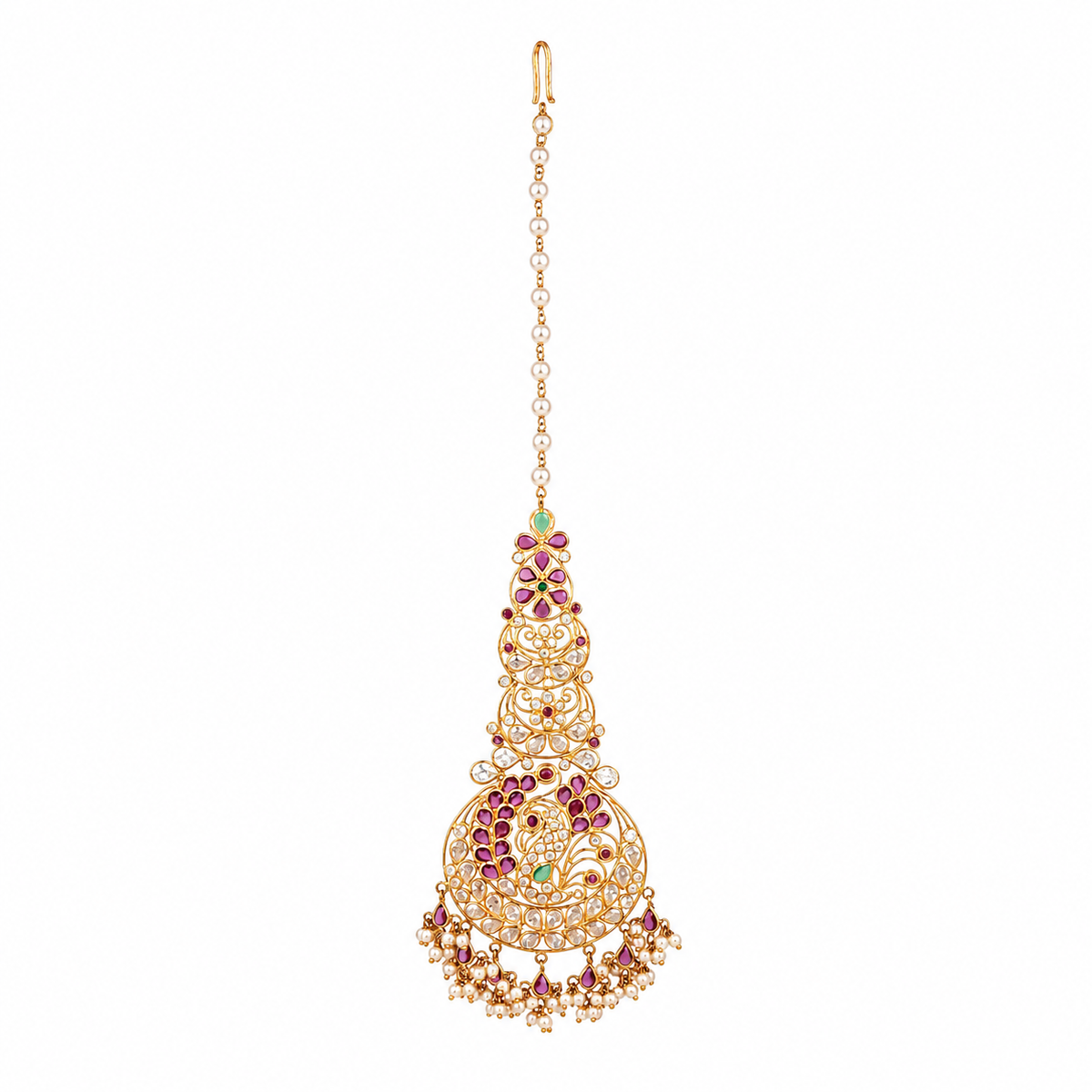 Shringa 22KT Gold Maang Tikka