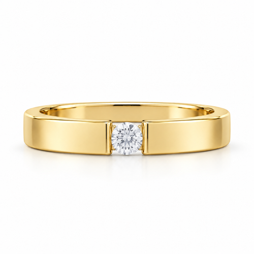 Solitaire Spark 18KT Gold Diamond Ring
