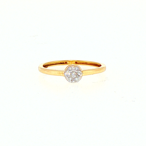 Solo Shine 14KT Gold Lab Grown Diamond Ring