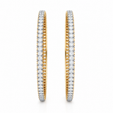 Sparkline 18KT Gold Diamond Bangles