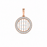 Sparkling Trail 18KT Gold Diamond Pendant
