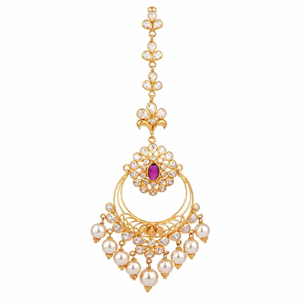 Suhani 22KT Gold Maang Tikka