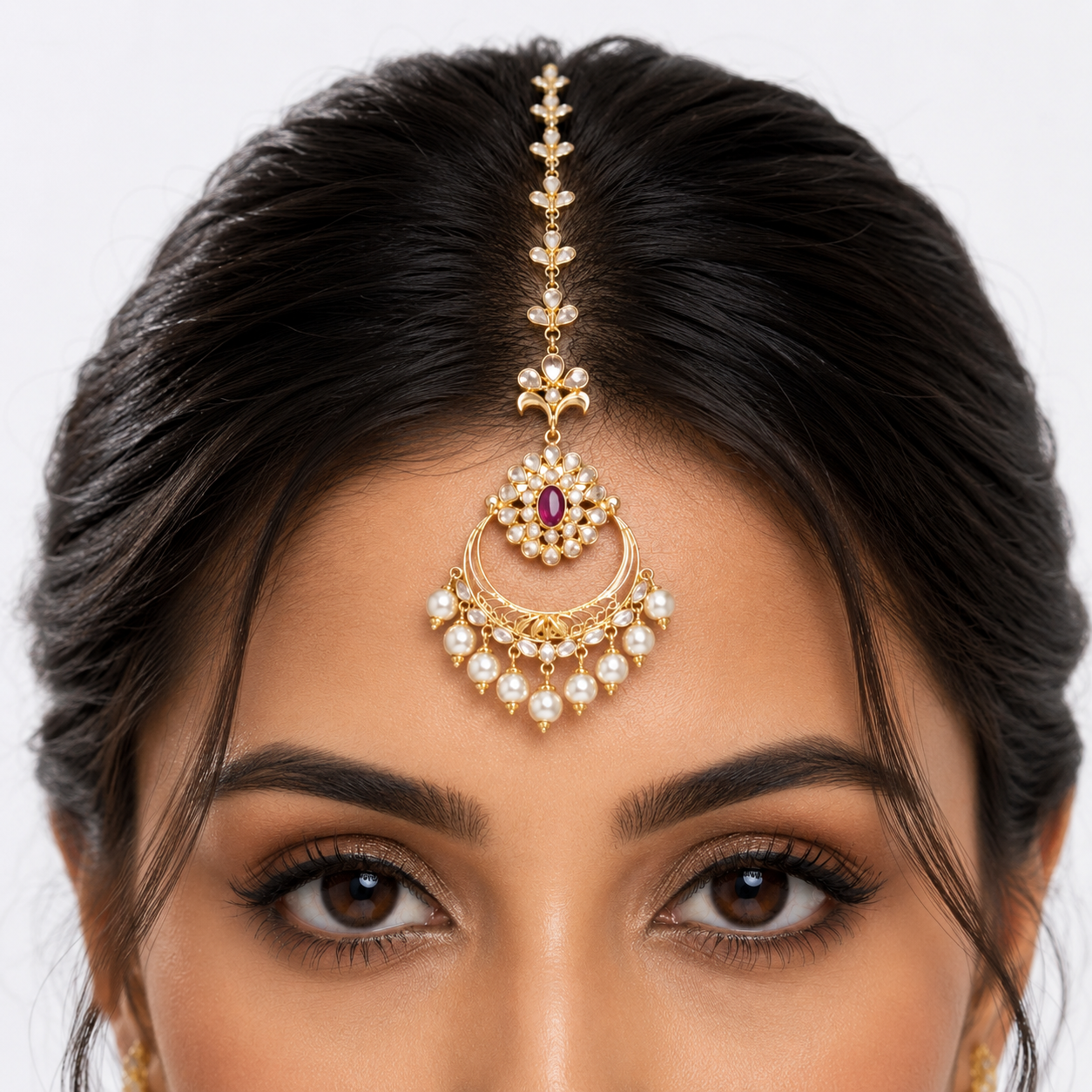 Suhani 22KT Gold Maang Tikka