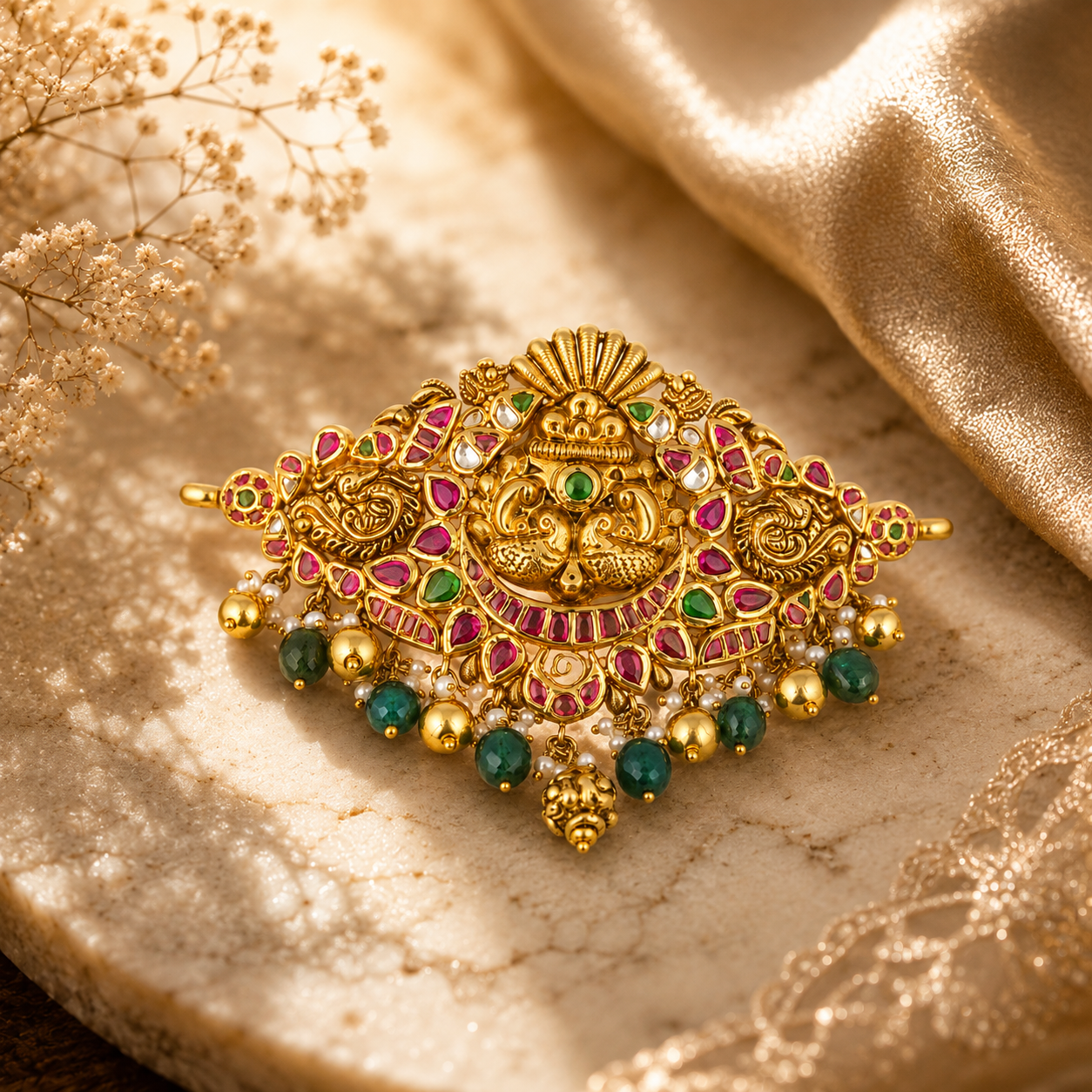 Swarna Mayuri 22KT Gold Bajuband