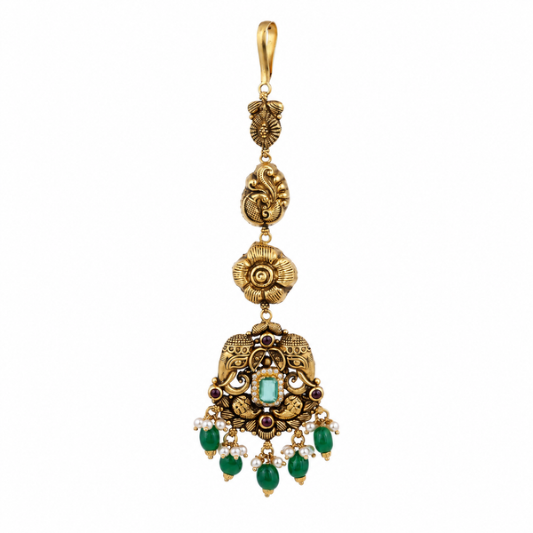 Gajraj 22KT Gold Maang Tikka