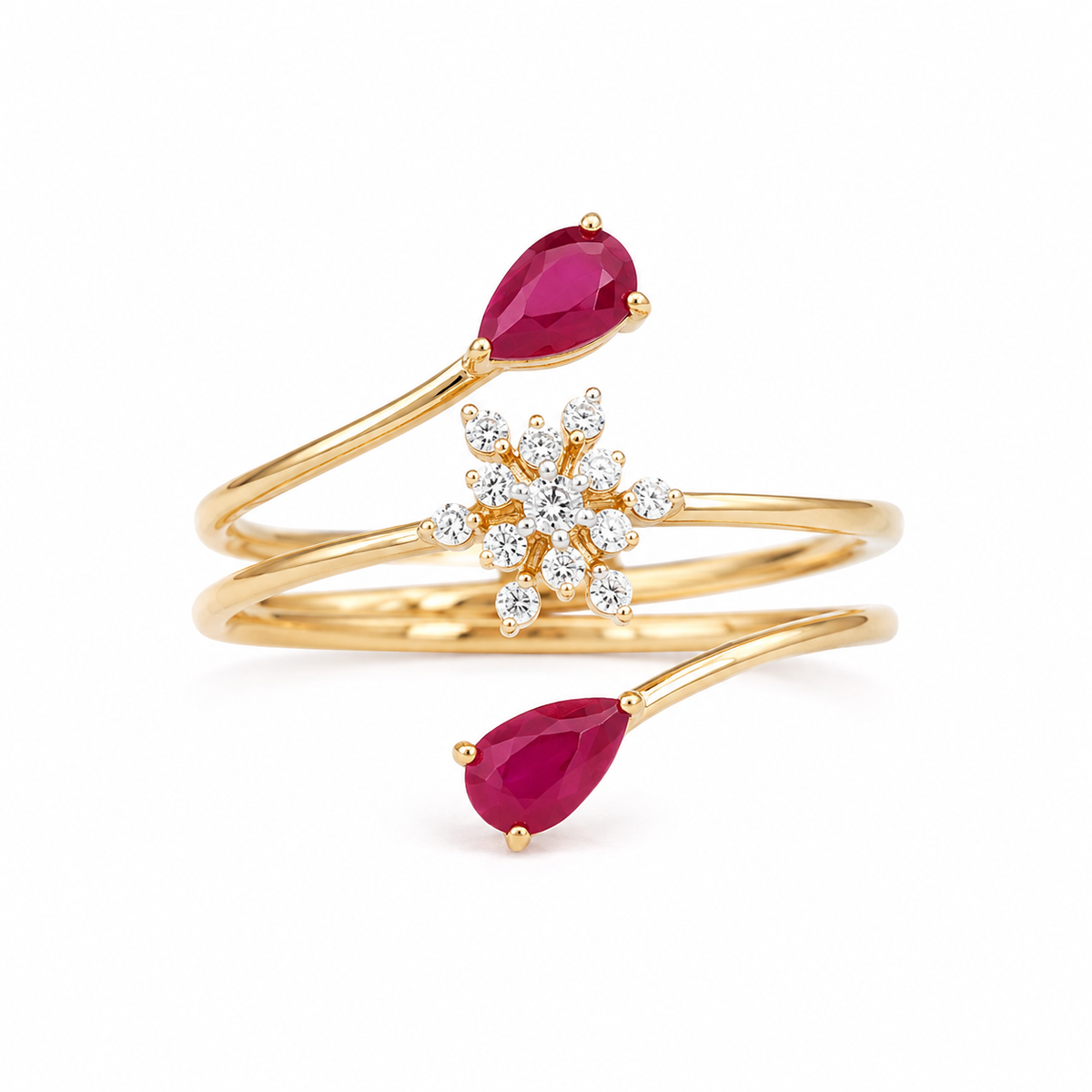 Tarazed 14KT Gold Diamond Ring