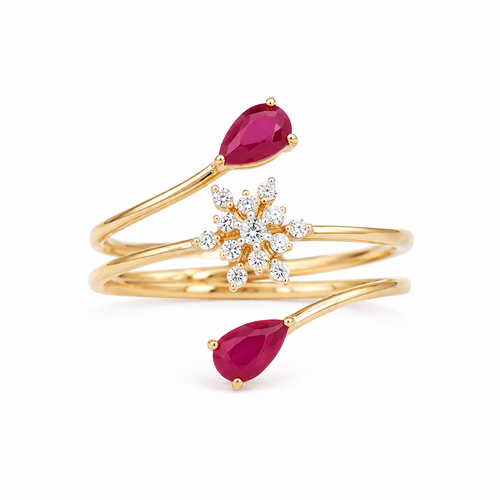 Tarazed 14KT Gold Diamond Ring