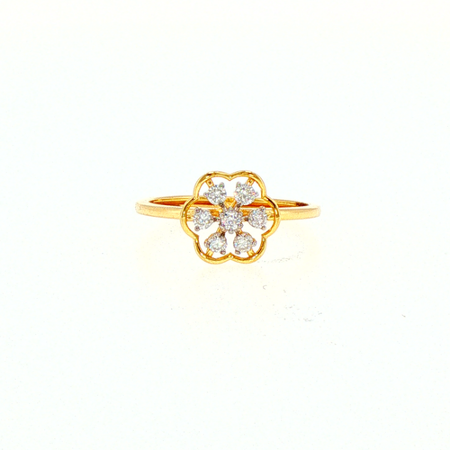 Timeless Flora 14KT Lab Grown Diamond Ring