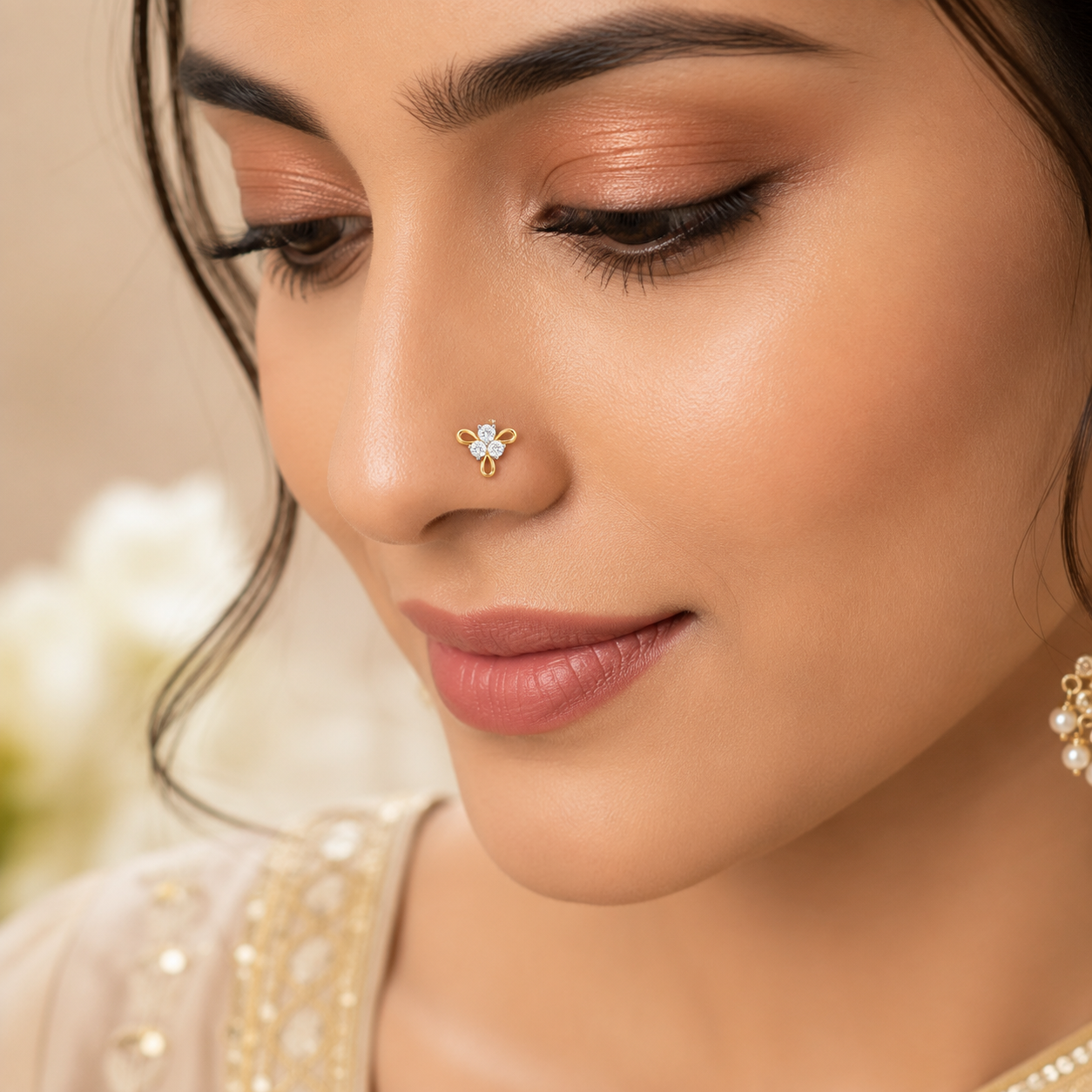 Diamond Nose Pin
