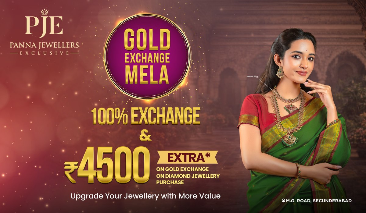 The Right Time to Exchange your Old Gold Is Today.