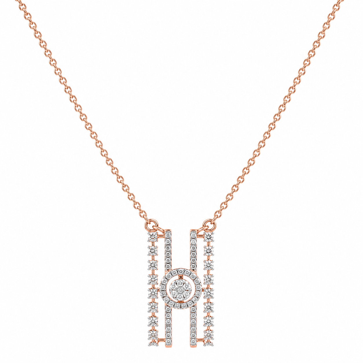 Verdant Vision 18KT Gold Diamond Necklace