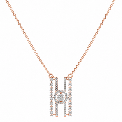 Verdant Vision 18KT Gold Diamond Necklace