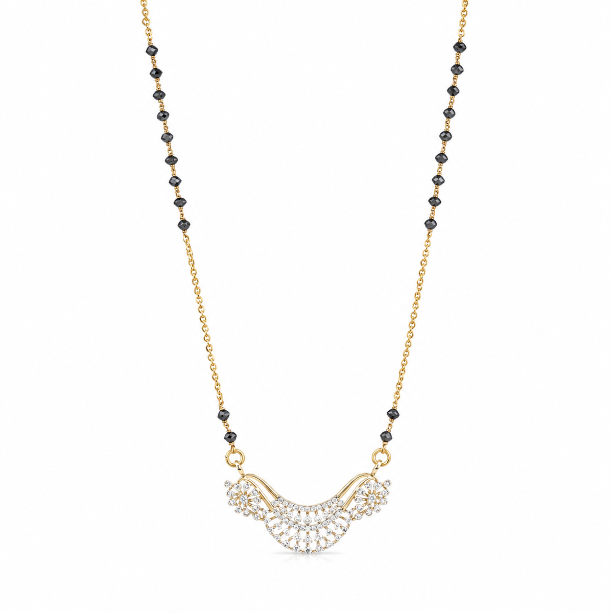 Victoria 14KT Lab Grown Diamond Mangalsutra