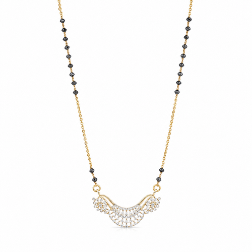Victoria 14KT Lab Grown Diamond Mangalsutra