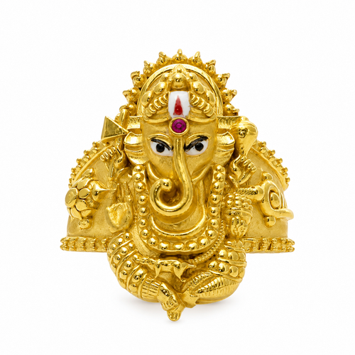 Vinayaka 22KT Gold Ring