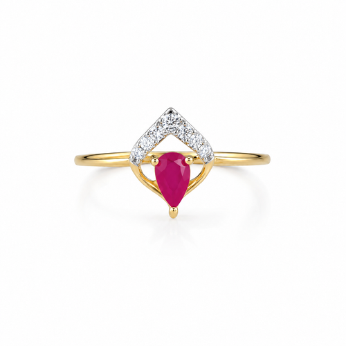 Vishani 14KT Gold Diamond Ring
