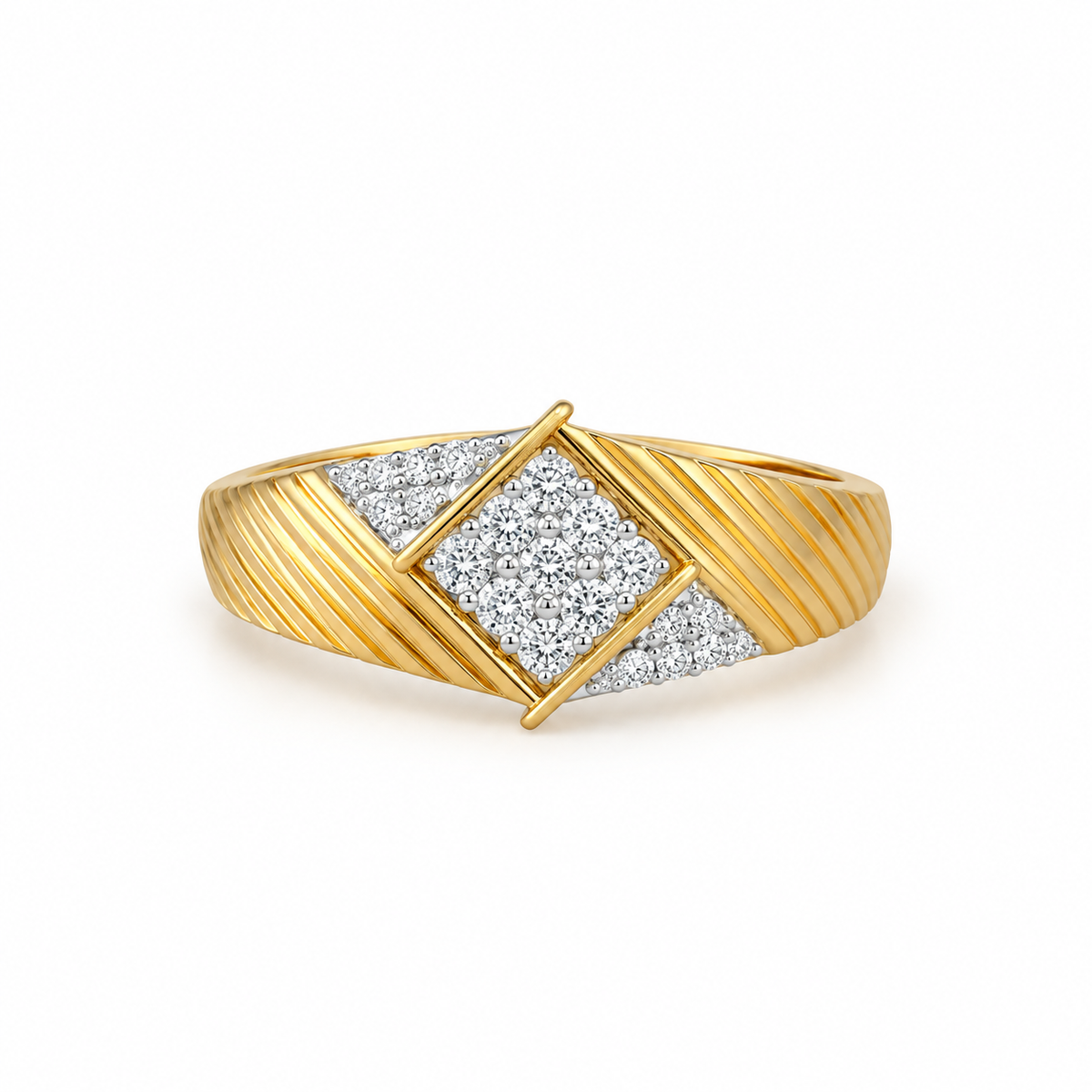 Vivaan 14KT Gold Diamond Ring
