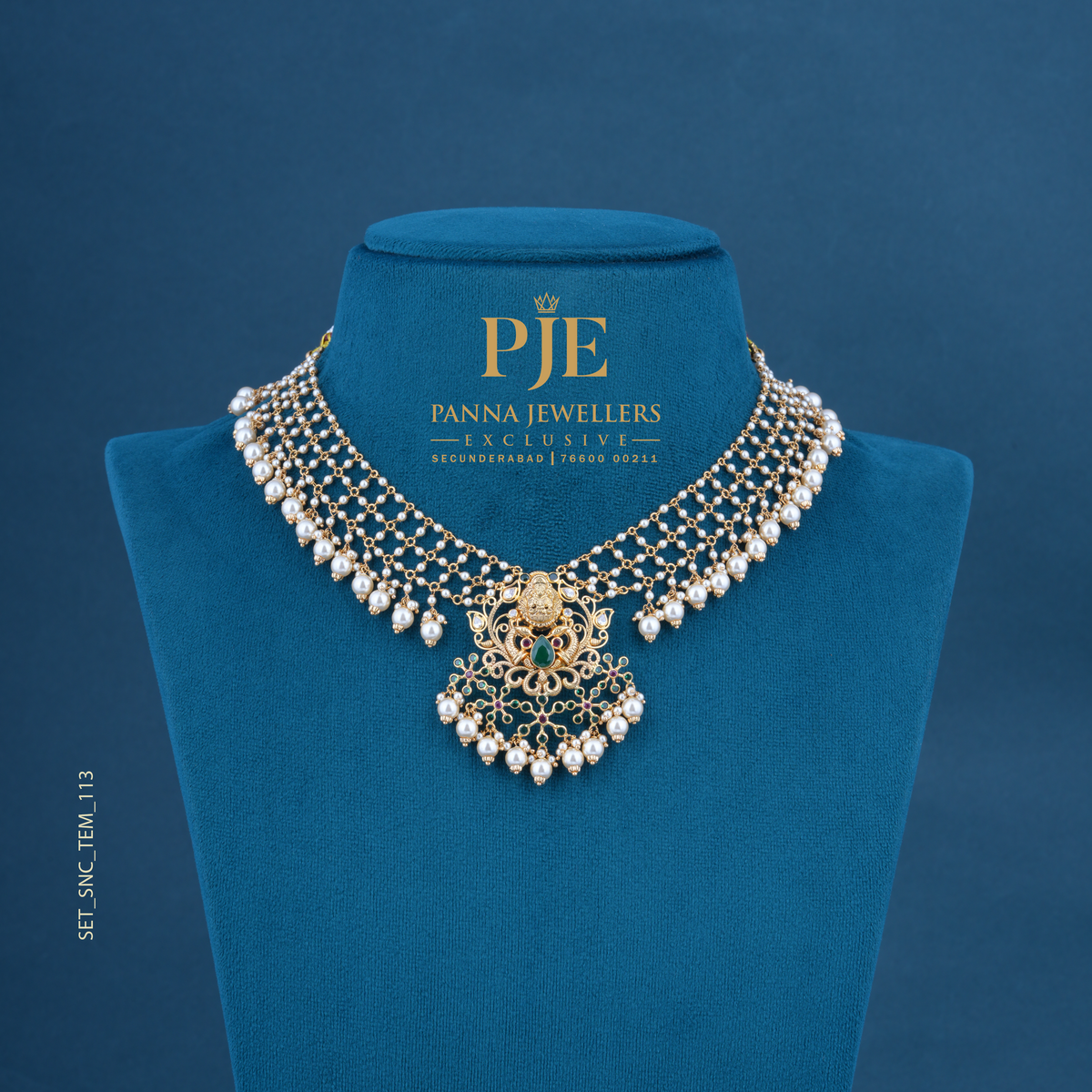 Semi Precious Short Necklace
