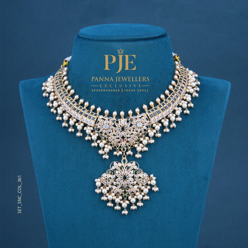 Semi Precious Short Necklace