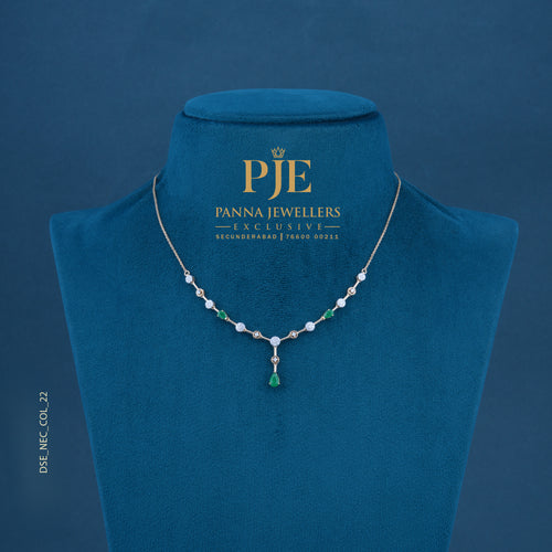 Delicate Magic 14KT Gold Diamond Necklace