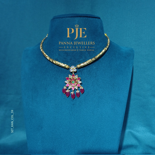 Semi Precious Kanti Necklace