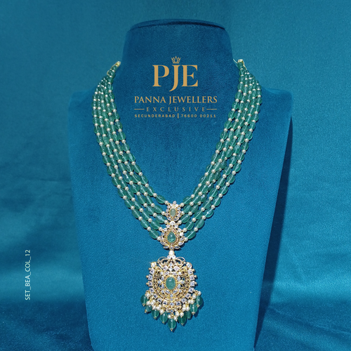 Semi Precious Beaded Necklace