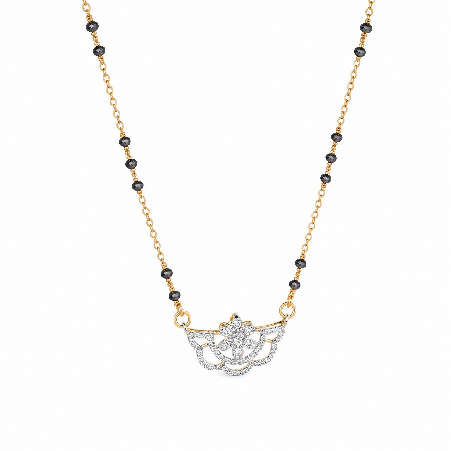 Bloom 18KT Gold Diamond Mangalsutra