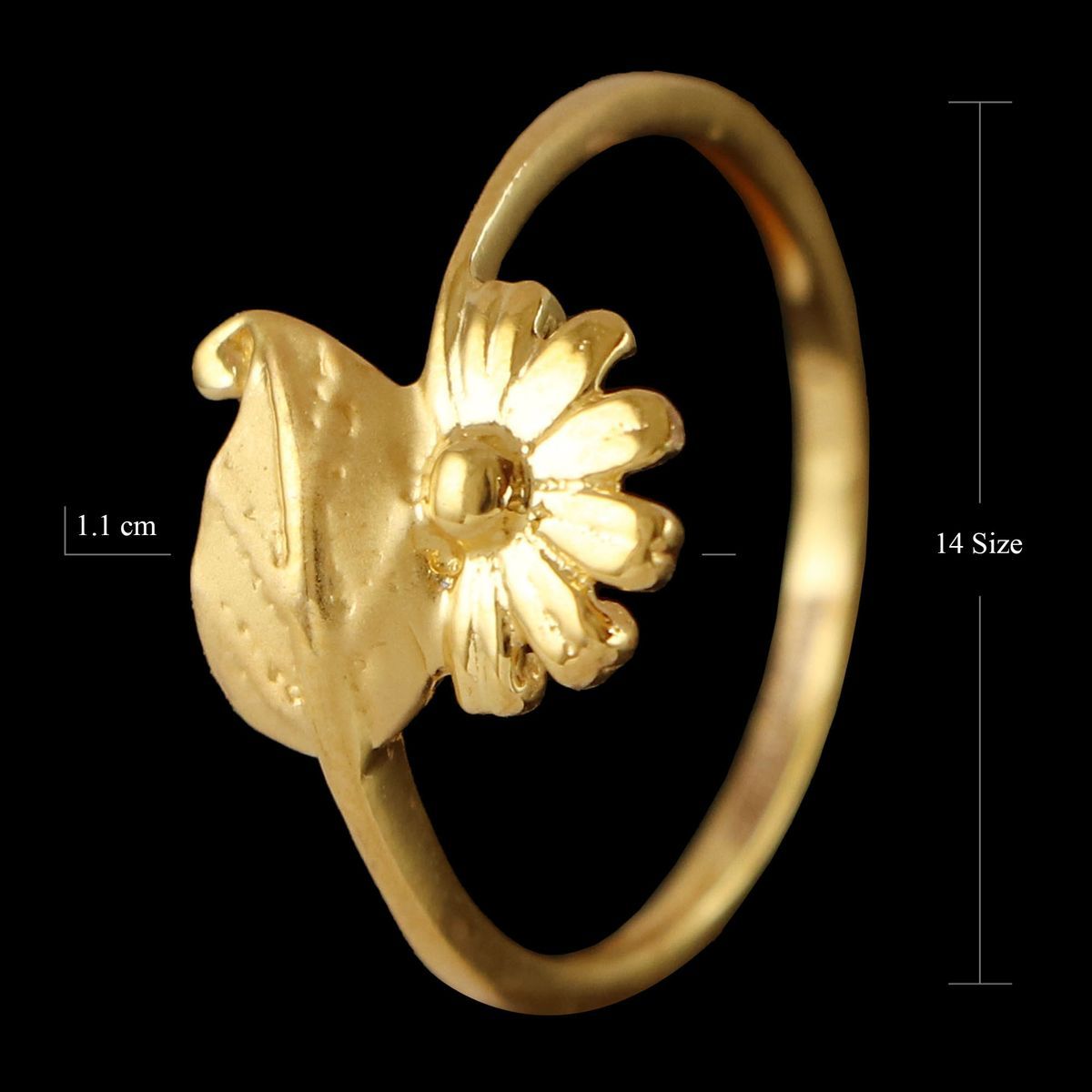 22 KT GOLD LADIES CASTING RING