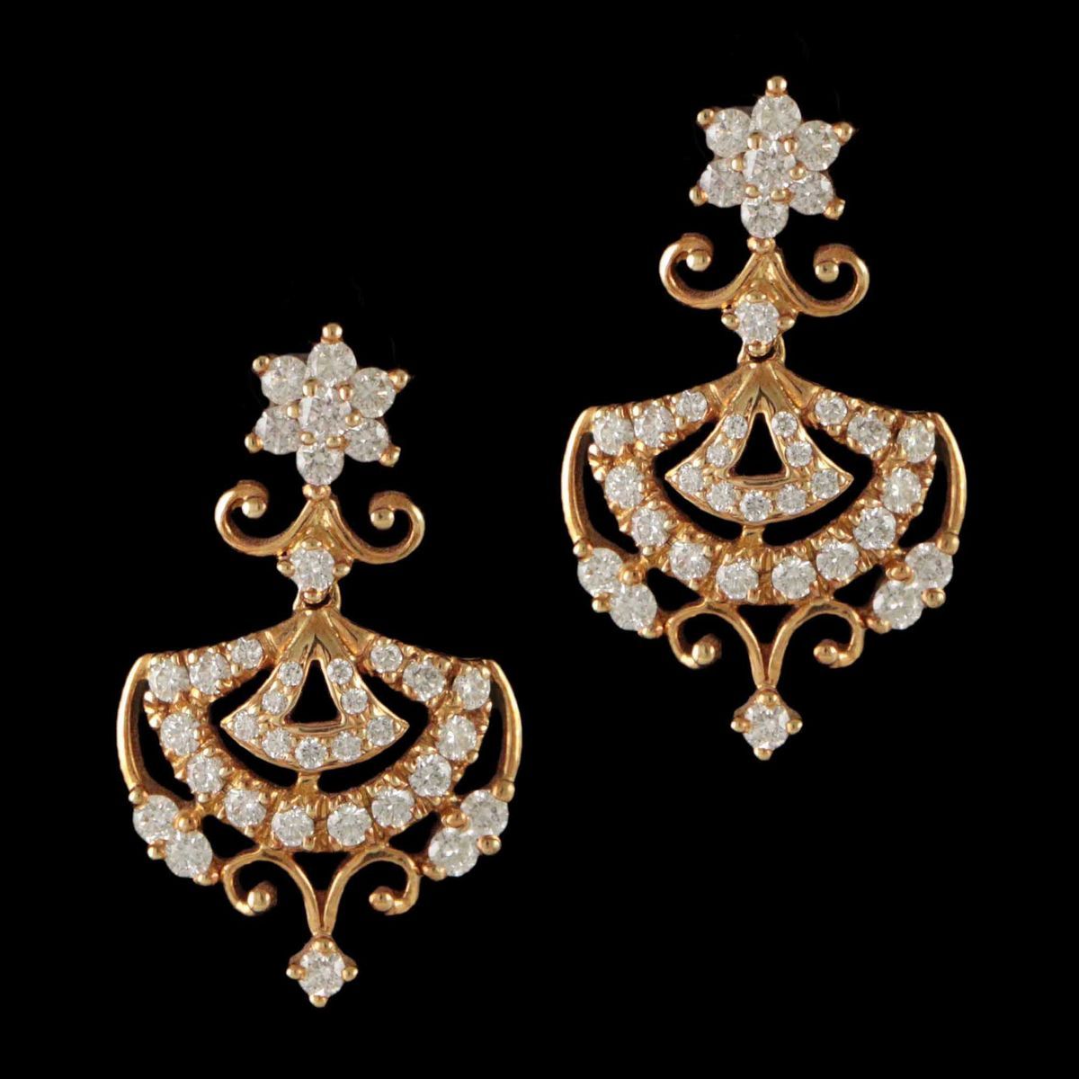 18 KT GOLD DIAMOND STUD
