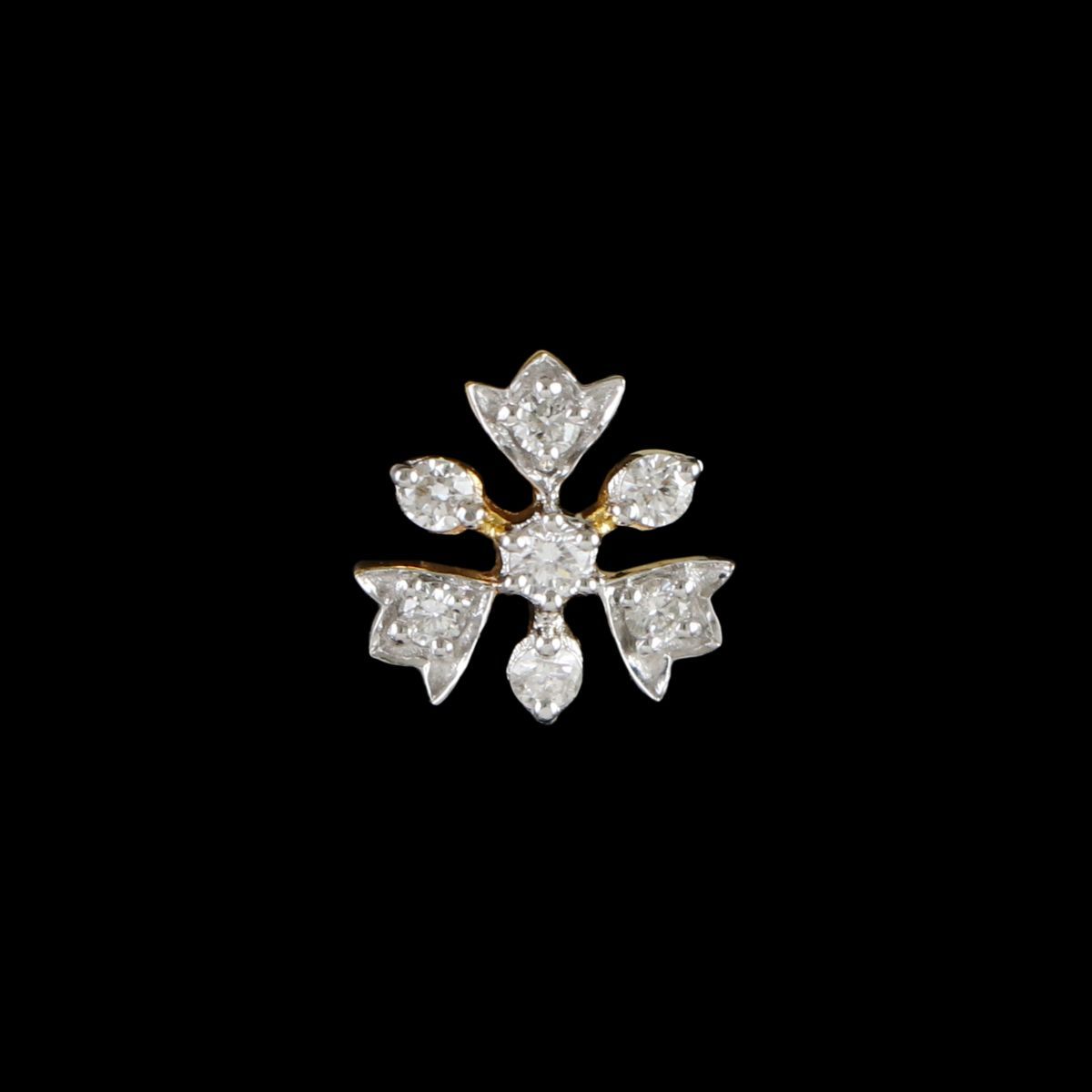 18 KT GOLD DIAMOND NOSEPIN