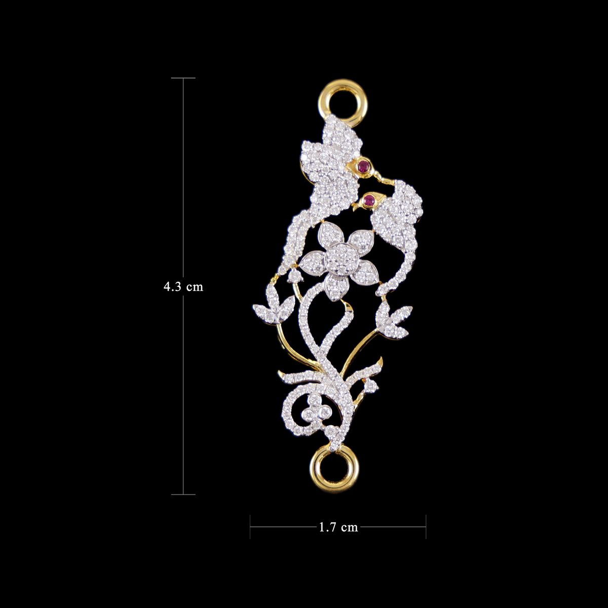18 KT GOLD DIAMOND MUGAPPU